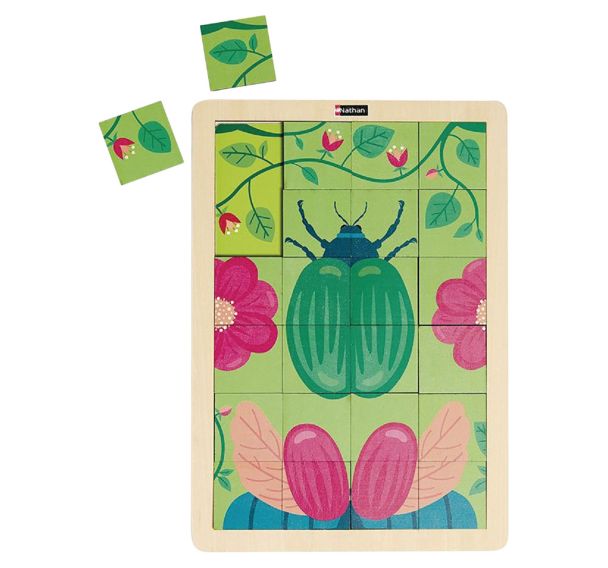 Puzzle bois - le scarabée et le doryphore (24 p)