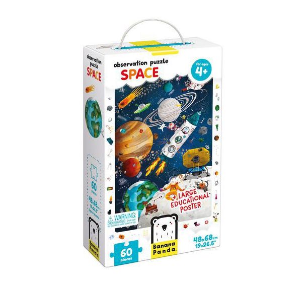 Puzzle d'observation l'espace