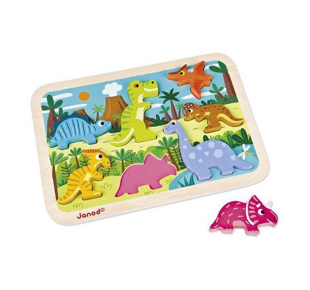 Puzzle dinosaure chunky