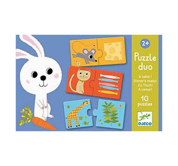 Puzzle duo à table