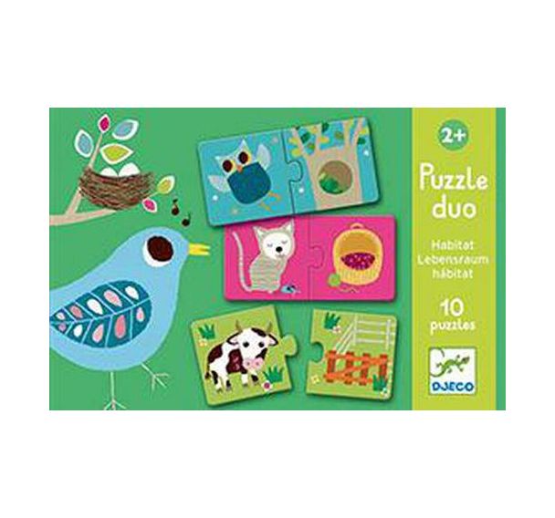 Puzzle duo habitat