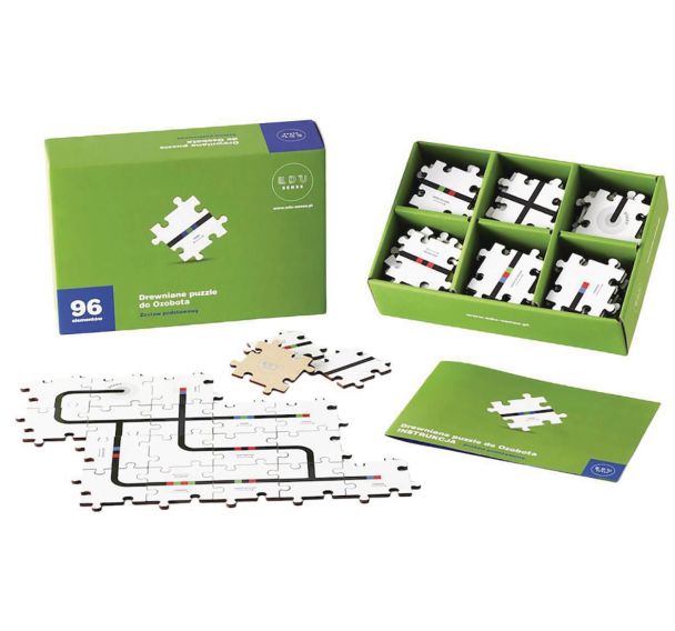 Puzzle en bois Ozocodes pour Ozobot