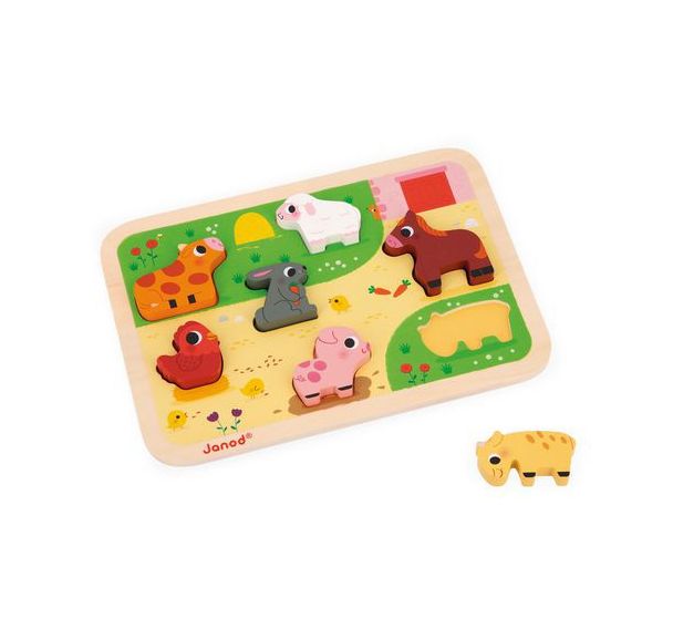 Puzzle ferme chunky