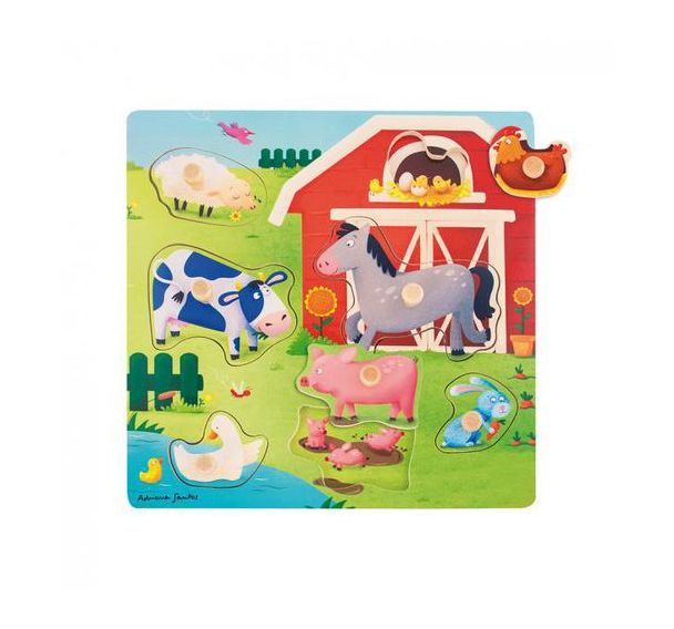 Puzzle ferme mamans et bébés