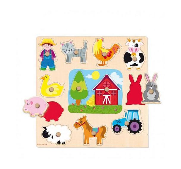 Puzzle ferme silhouette