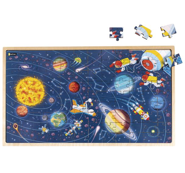 Puzzle géant - l'espace-Nathan
