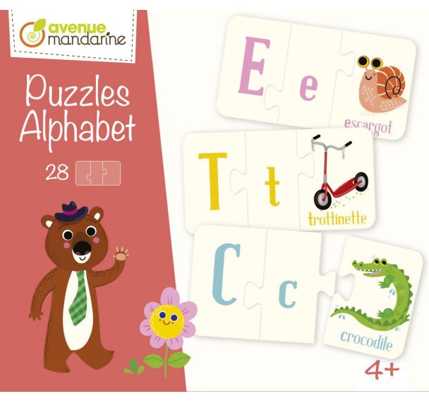 Puzzle 'j'apprends mon alphabet'