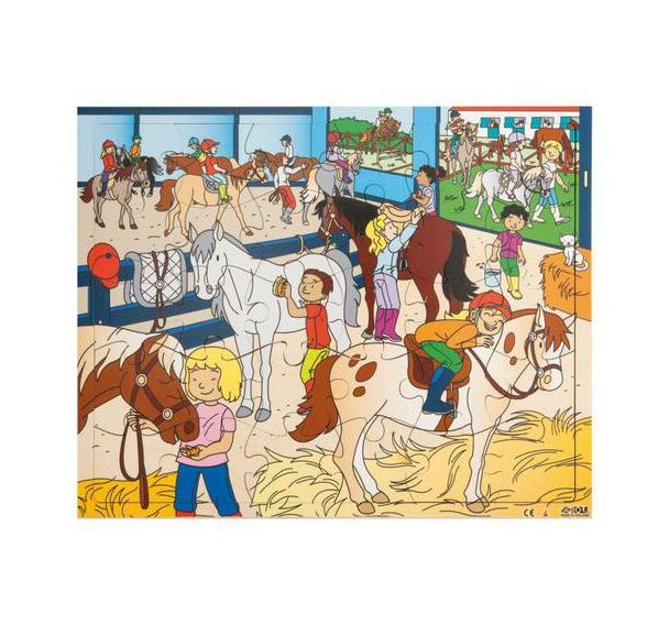 Puzzle 'le centre équestre'