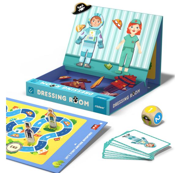 Puzzle magnétique 2-en-1 : Je me déguise