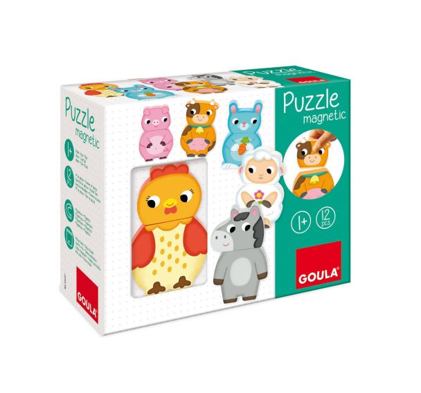 Puzzle magnétique la ferme