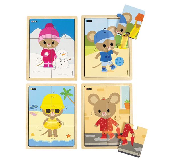 Puzzles - kimi - les saisons