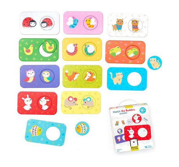 Puzzles d'association animaux