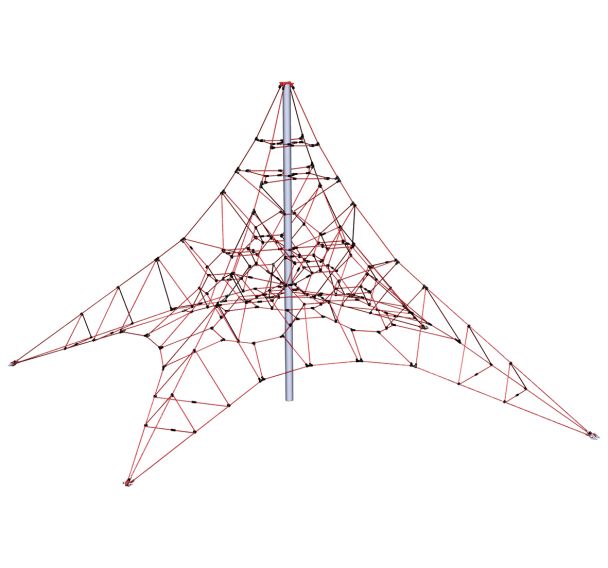 Pyramide 5,7 m - scellement direct