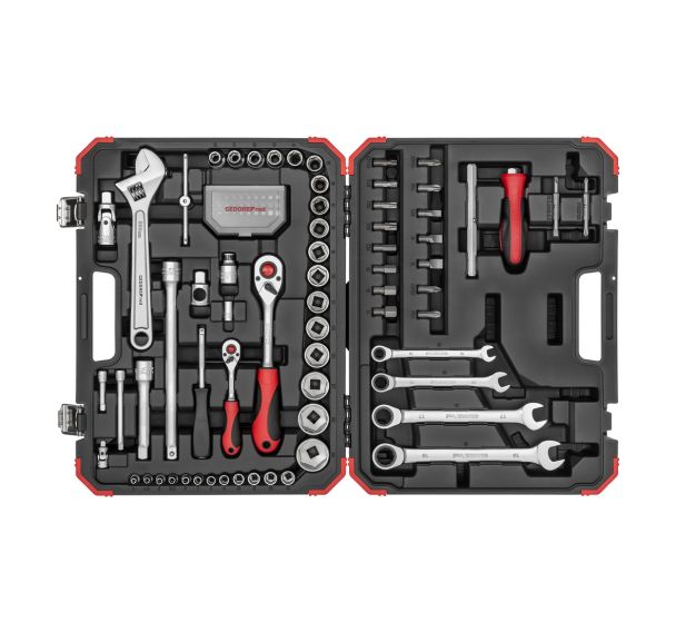 R46003097 Jeu de clés à douille 1/4'' 1/2'' 97  pièces