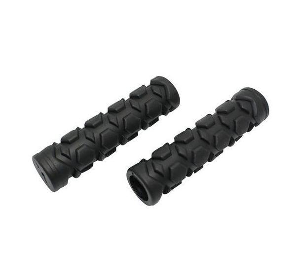 Revetement poignee velo perf vtt noir