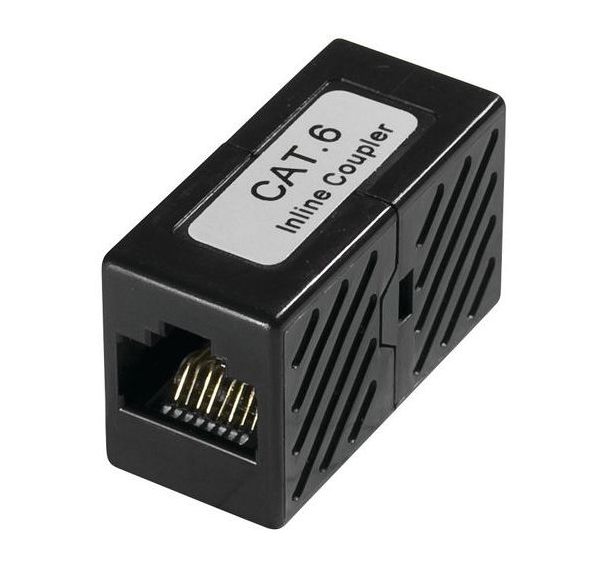 Raccord F/F RJ45 UTP cat droit DEXLAN