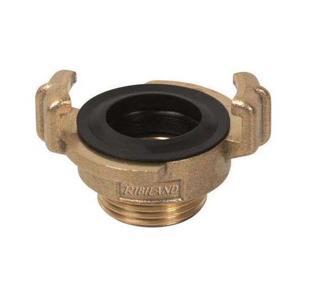 Raccords Express laiton filetés avec joint - Mâle - Ø tuyau 12,7 mm