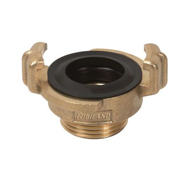 Raccords Express laiton filetés avec joint - Mâle - Ø tuyau 25.4 mm (1'')