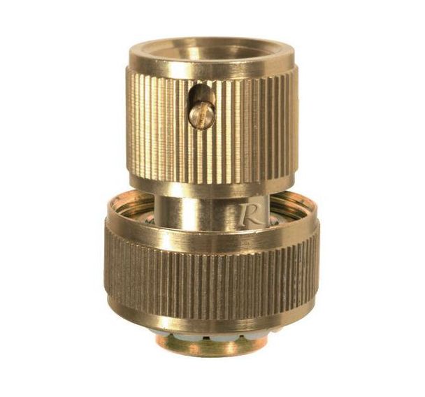 Raccords rapides laiton Aquastop - Tuyau Ø 19 mm