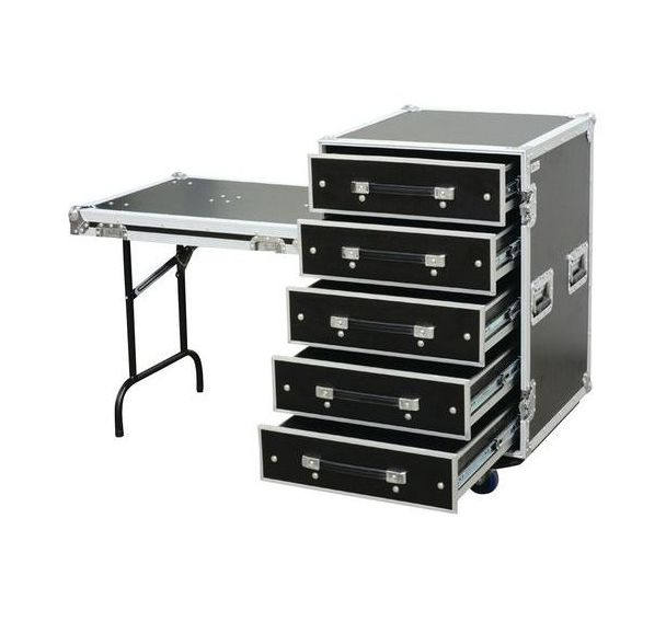 Rack PD-FA6 5 tiroirs 3 U + table