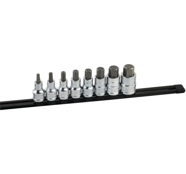 Rack 8 douilles tournevis