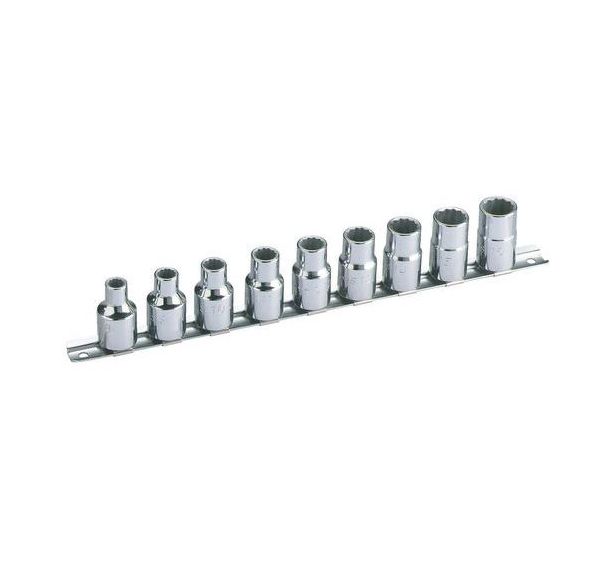 Rack 9 douilles 12 pans 1/2''_S-J9R