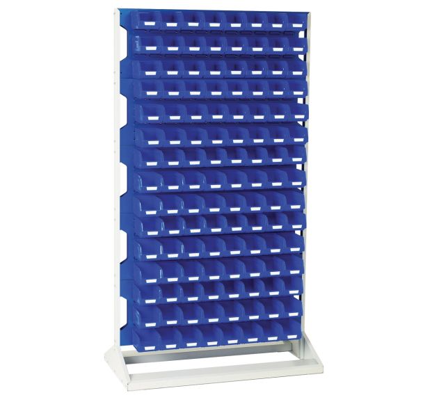 Rack à bac fixe ou mobile gris clair _ 16917230.16V
