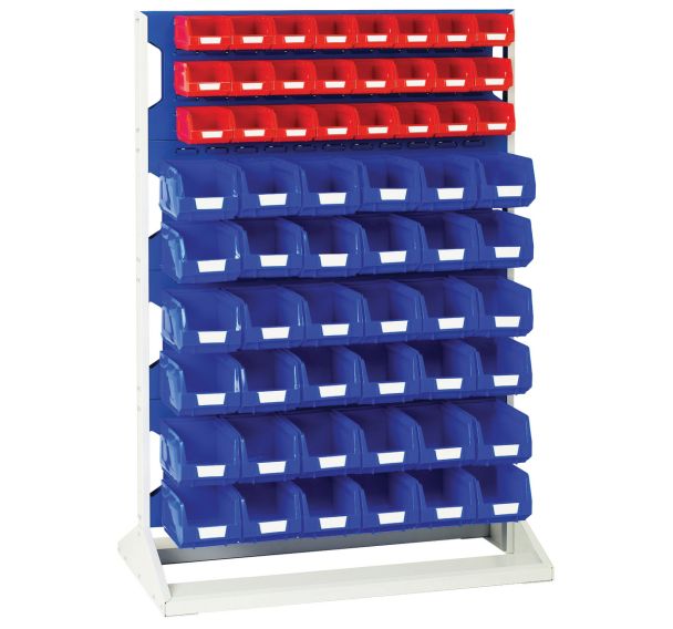Rack à bac fixe ou mobile gris clair _ 16917323.16V