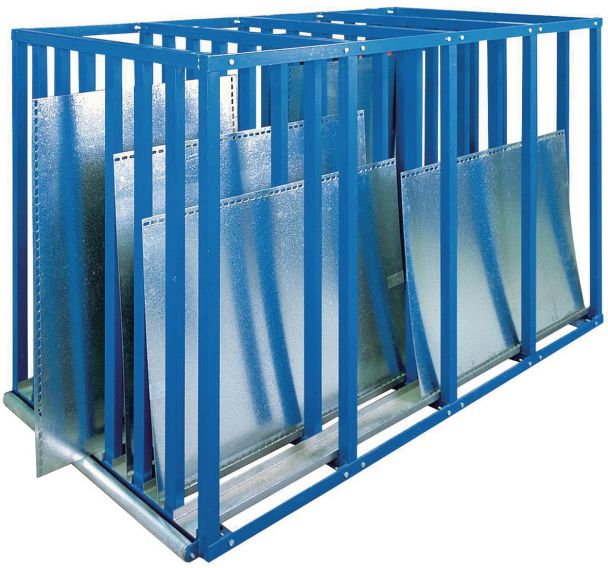 Rack à plaque Rayon Bleu - Schulte