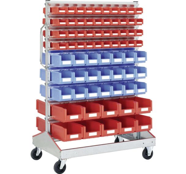 Rack mobile double face - Bac à bec série SK - Bito