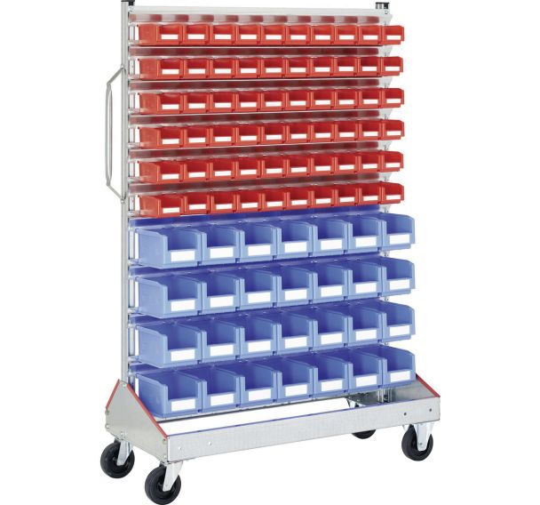 Rack mobile simple face - Bac à bec série SK - Bito