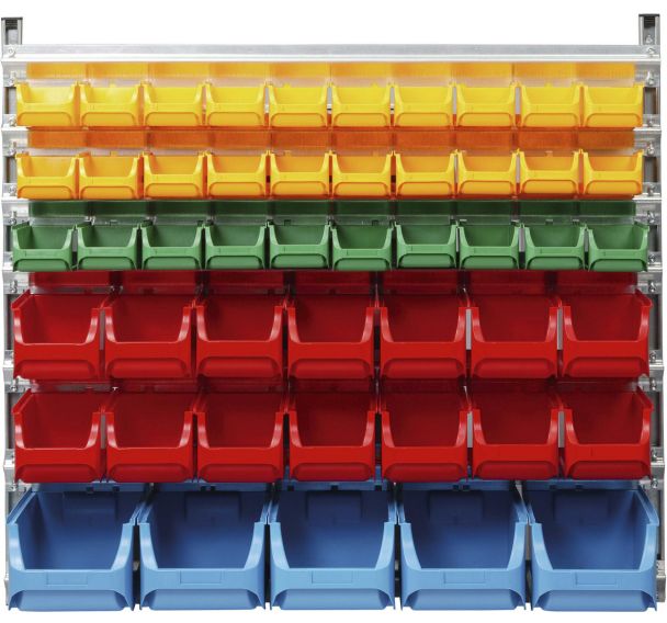 Rack mural ProfiPlus Depot WN 49 pour bacs à bec gerbables