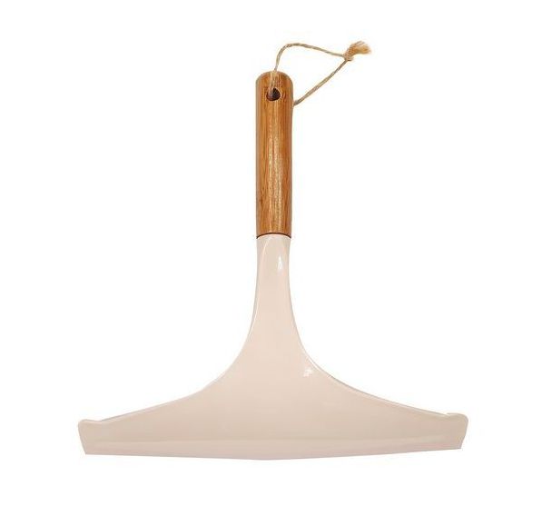 Raclette de douche bambou et plastique naturel - Arvix