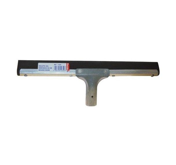 Raclette métal sol en mousse noire - 34cm