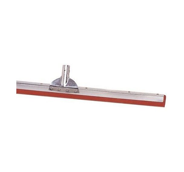 Raclette rouge industrie sol en métal - 75cm