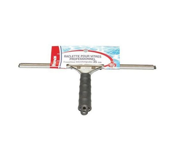 Raclette vitre en inox interchangeable - Thomas