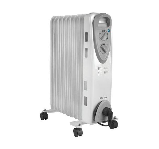Radiateur bain d'huile Rad 500W, 1500W et 2000W- Manutan Expert