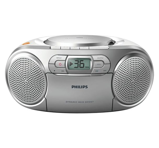 Radio-laser avec K7 - Puissance 2x 1 W (RMS) - AZ127- Philips