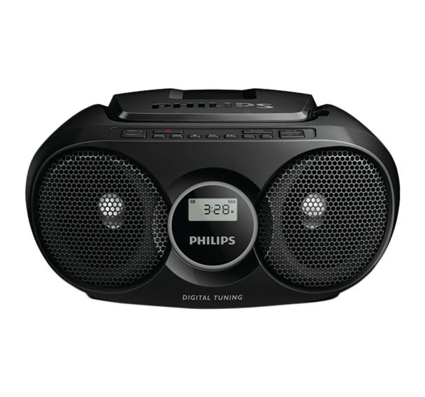 Radio-laser sans K7 - Puissance 2x 1,5 W (RMS) - AZ215B-Philips