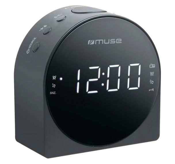 Radio-réveil double alarme M-185 CR - Muse