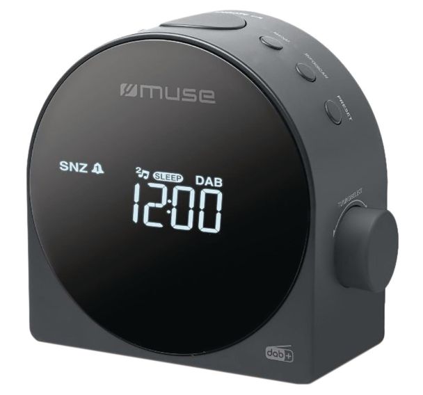 Radio-réveil double alarme M-185 CDB - Muse