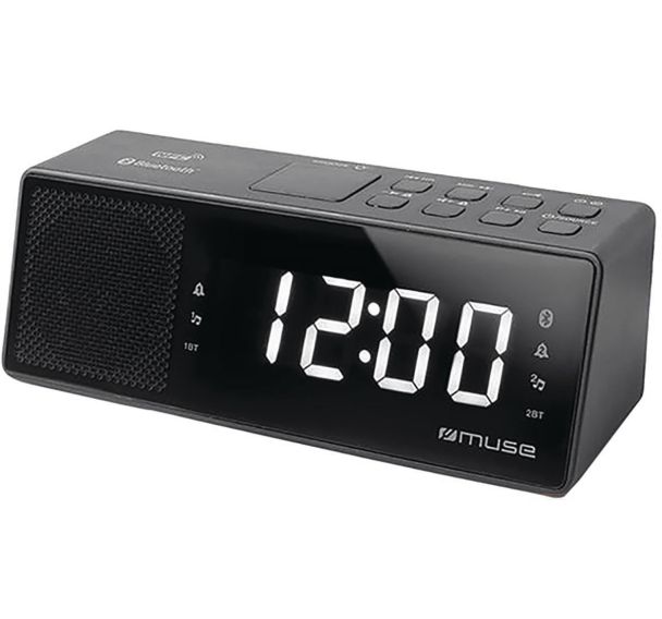 Radio-réveil double alarme M-172 BT - Muse