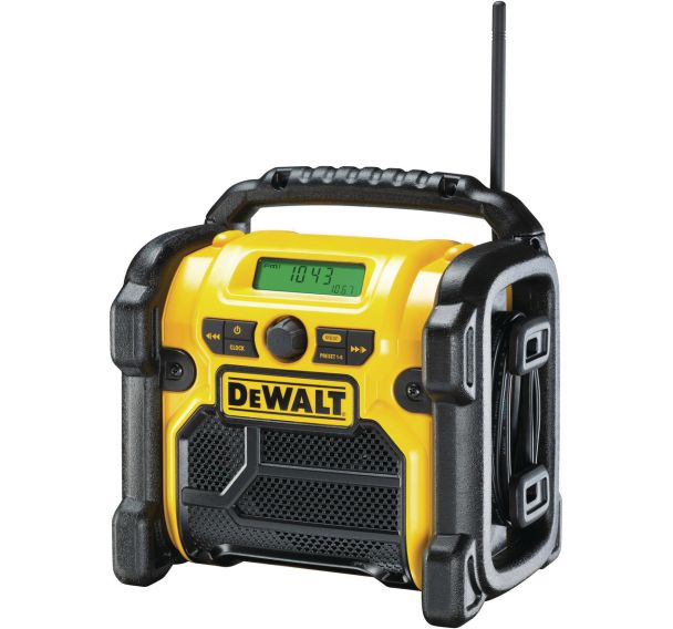 Radio compacte sur secteur ou batteries XR 10.8V, 14.4V et 18V Li-Ion - DEWALT