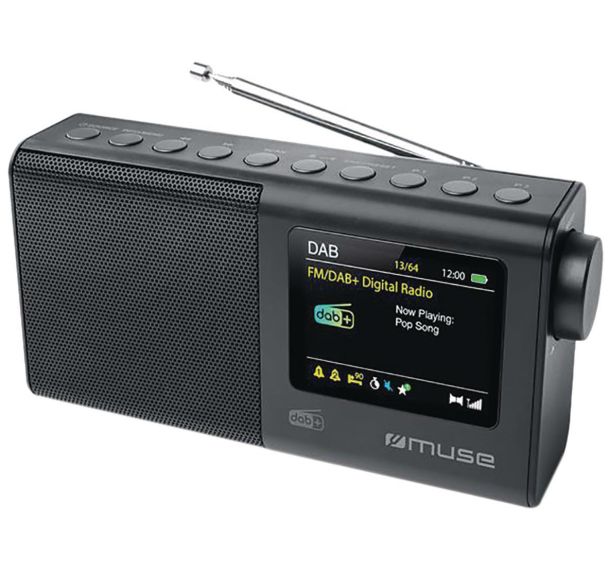 Radio piles ou secteur - 3 W - Muse - M117DB