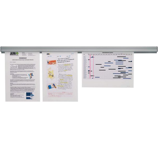 Rail de présentation Grip-a-Strip - Modèle mural - Jalema