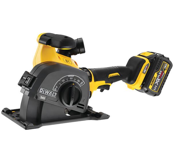 Rainureuse À Béton Xr 54V Flexvolt 2Ah Li-Ion  Brushless - Dewalt