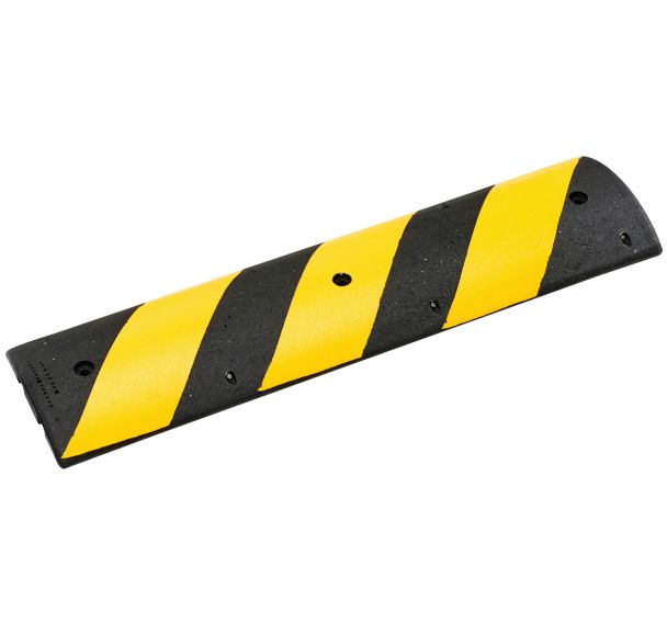 Ralentisseur caoutchouc Easy Rider® 180x30x5,6cm jaune/noir