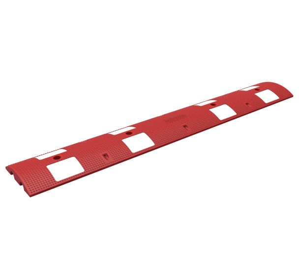 Ralentisseur rouge et blanc 10 km/h- 20 T