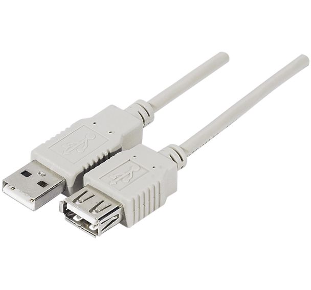 Rallonge High Speed USB 2.0 Type A/A - Mâle/Femelle 3 m