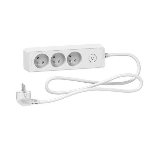Rallonge multiprises 3 prises 2P et 1 T  - Schneider Electric